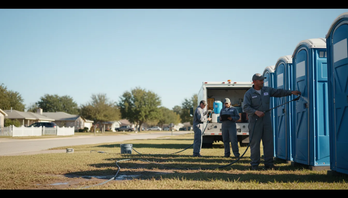 Long-Term Portable Toilet Rental in Spartanburg, SC near me